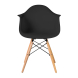 Комплект кухонных стульев Ergozen Eames DAW Pro 2 шт черный
