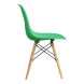 Кухонные стулья Ergozen Eames DSW Pro (2 шт комплект) зеленый