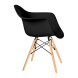Комплект кухонных стульев Ergozen Eames DAW Pro 2 шт черный